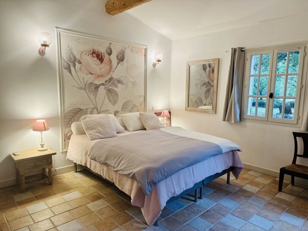 Une chambre du Pavillon Vert